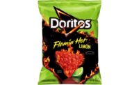 Doritos Flamin Hot Limon chips