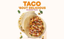Dunkin’ launches its first-ever Breakfast Tacos
