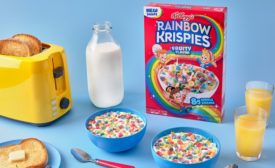 Kellogg’s introduces colorful, vitamin-D-enriched Rainbow Krispies