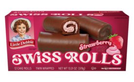 Little Debbie expands snack cake line with Strawberry Swiss Rolls launch
