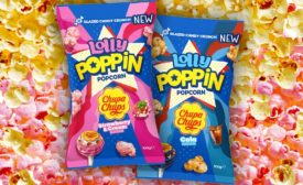 Poppin introduces popcorn with Chupa Chups flavors