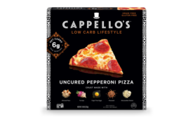 Cappello's introduces Low Carb Lifestyle Uncured Pepperoni Pizza